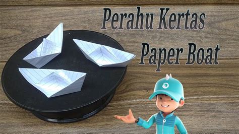 Membuat PERAHU DARI KERTAS Gampangg Bangett Coba Bikin Yuk Guys KEREN