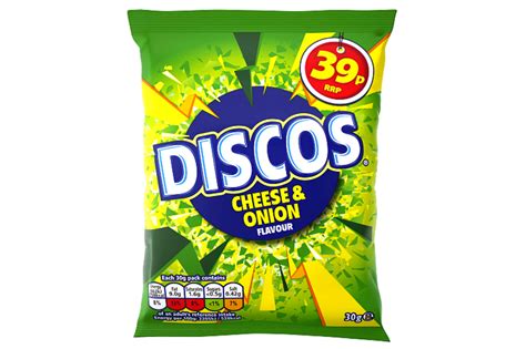 Disco's - Cheese & Onion Flavour Crisps - 30g - Best Before it's Gone Ltd