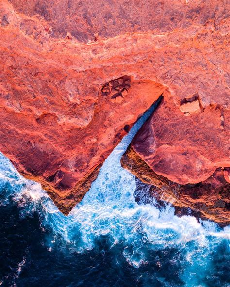 The Dramatic Coastal Cliffs Of Kalbarri S Red Bluff Offer Amazing Views