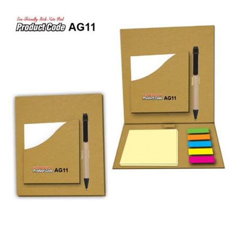 Eco Friendly Sticky Note Pad AG 11 Corporate Gift