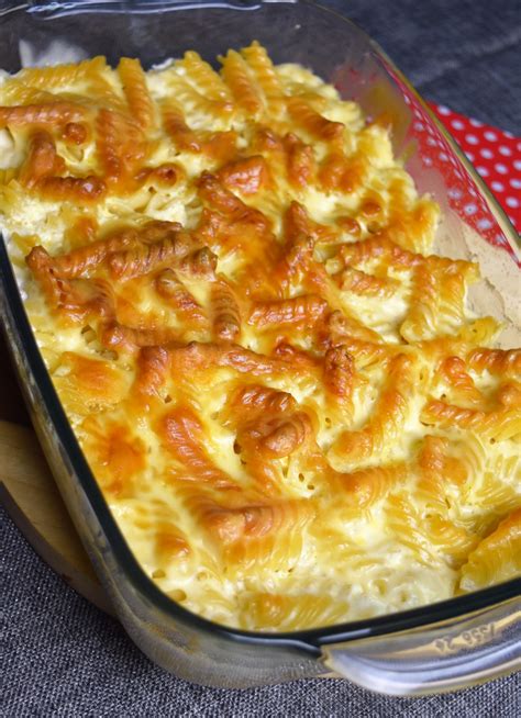 Gratin de pâtes aux 3 fromages recette facile