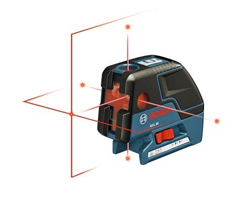 Five Point Self Leveling Alignment Laser And Cross Line Bosch Laser