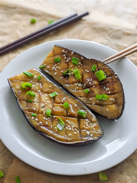 Miso Glazed Eggplant Vegan Kitchen Margodrobi