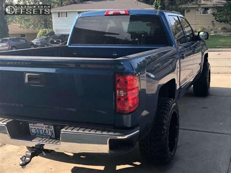 2018 Chevrolet Silverado 1500 With 20x12 44 Gear Off Road 726m And 33