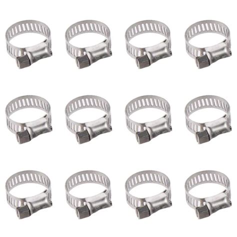 Pack Inch Hose Clamps Stainless Steel Clamps Worm Gear Hose