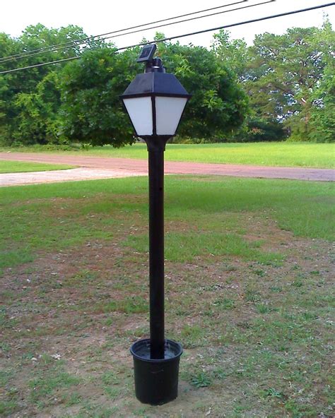 Solar Powered LED Lamp Post - Instructables