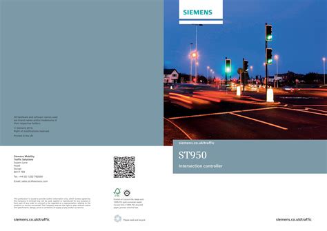 PDF ST950 Intersection Siemens ST950 Intersection Controller