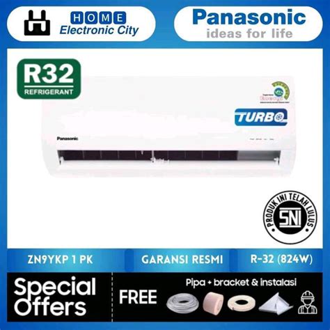 Jual Ac Panasonic Cs Cu Zn Ykp Pk Watt Standard Turbo Cooling R