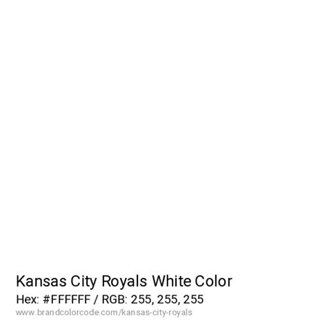 Kansas City Royals Brand Color Codes » BrandColorCode.com