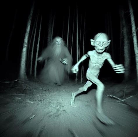 Trail Cam Footage Of Gandalf Chasing Gollum Il Signore Degli Anelli