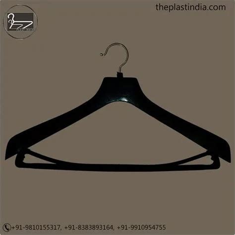 Black Plastic Coat Hanger For Cloth Hanging At Rs 26 Piece In New