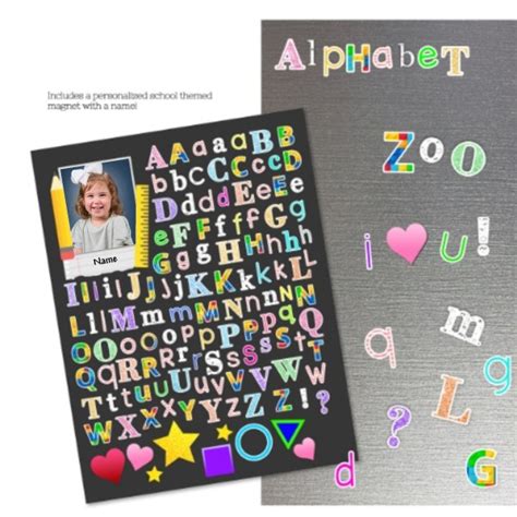 Alphabet Magnets Ark La Tex Color Lab Inc