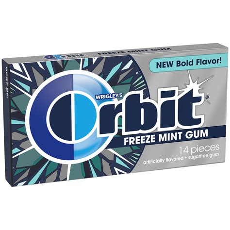 Orbit Gum Peppermint Sugarfree Chewing Gum 14 Pieces Brickseek