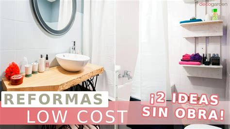 MODERNIZAR el BAÑO LOW COST 2 reformas económicas y SIN OBRAS