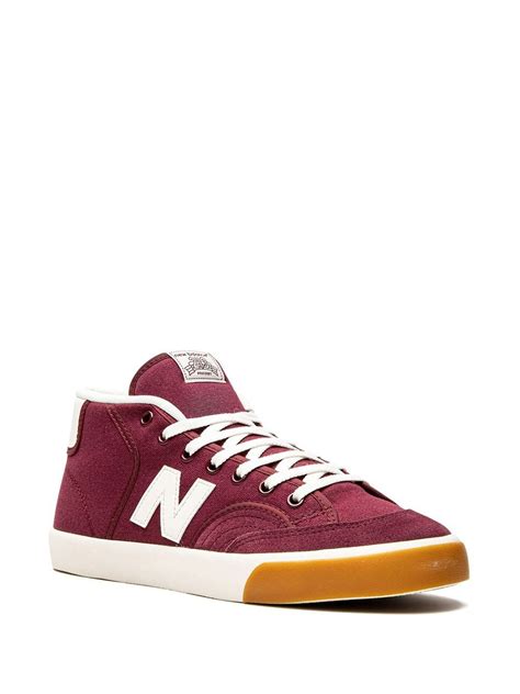 New Balance 213 Burgundy White Sneakers Farfetch