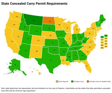 Ohio Ccw Reciprocity Map