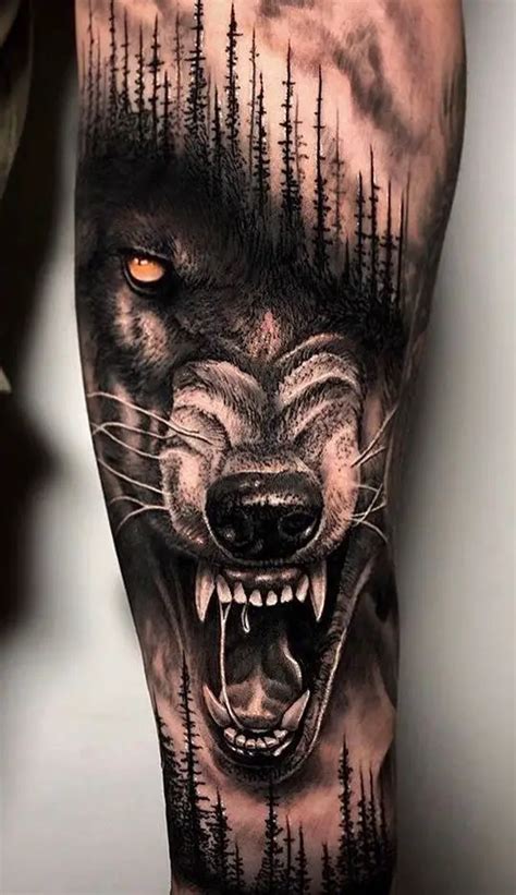 Tatuagem De Lobo No Bra O Ideias Incr Veis Para Voc Se Inspirar