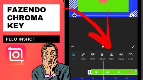 Como fazer Chroma Key tela verde pelo InShot Sobrepor vídeos 7