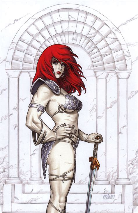 Red Sonja Vol 8 22 Cover R Limited Edition Joseph Michael Linsner