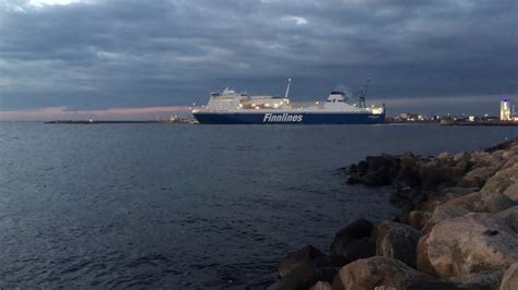 Finnlines Ferry Departure From Malm Youtube