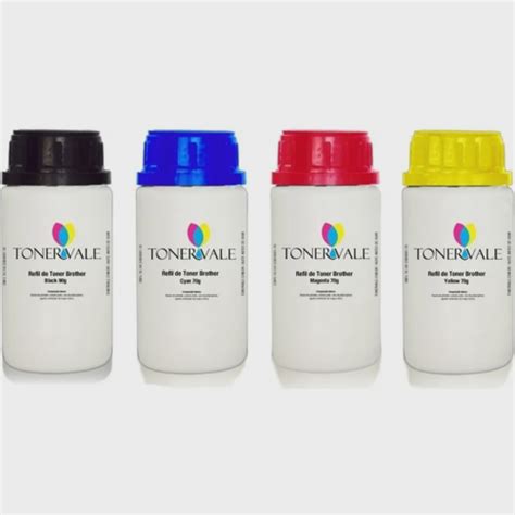 Kit 4 Toner Refil TankFull Para Brother TN315BK TN310 Cmyk Mfc