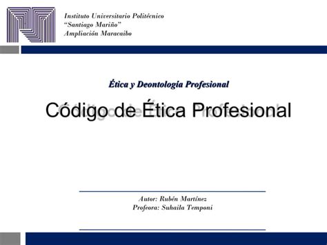 Codigo De Etica Ppt