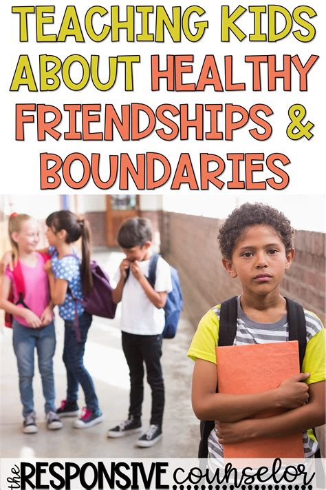 Teaching kids about healthy friendships and friendship boundaries – Artofit