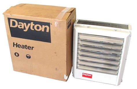 New Dayton 2yu67 Electric Utility Heater 480v 75kw 3ph Sb Industrial