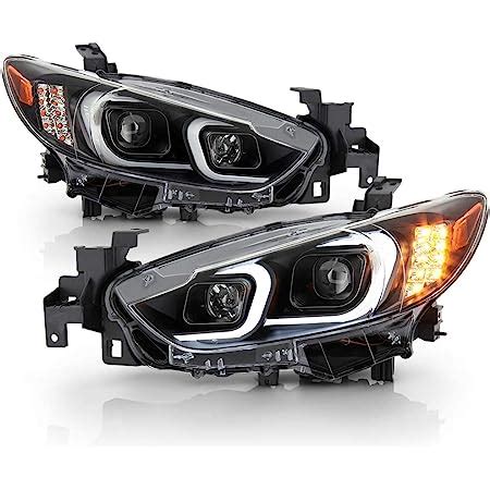 Amazon AKKON Fits 2014 2015 2016 2017 Mazda 6 C Shape LED DRL