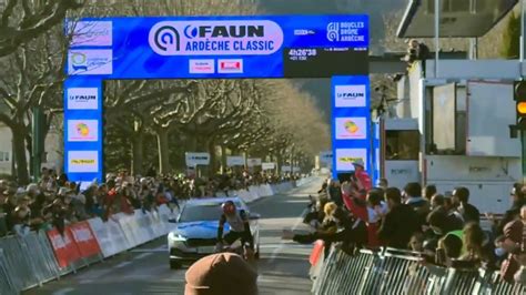 faun ardeche classic 2022 victory brandon mcnulty Vidéo Dailymotion