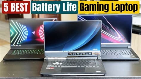 Best Battery Life Gaming Laptop Of Youtube