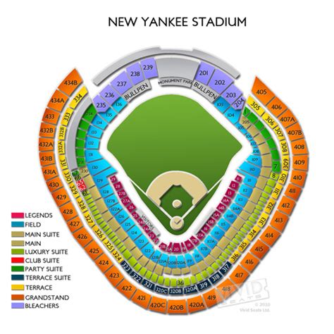 3d View Picture: 3d Yankee Stadium Seating Chart