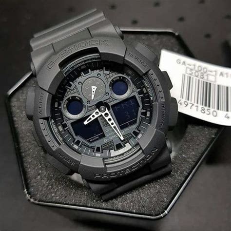 Jual Jam Tangan Pria Casio G Shock Gshock G Shock Full Black Hitam