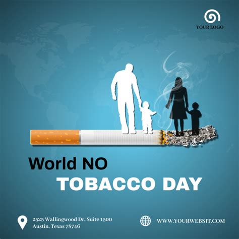 World No Tobacco Day Template Postermywall