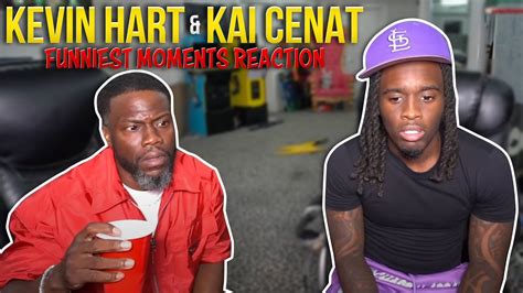 Kai Cenat And Kevin Harts Funniest Moments Reaction Youtube