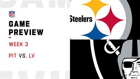 Pittsburgh Steelers vs. Las Vegas Raiders preview | Week 3