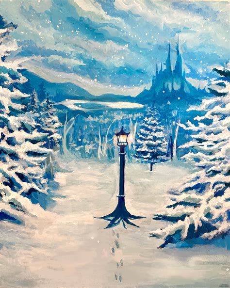 Artstation Narnia Acyrlic Painting