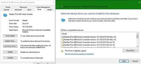 Driver Rollback Unavailable In Device Manager Solved Windows 10 Forums