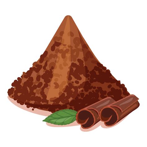 Vetor De Desenho De Cone De Cacau Em P Rvore De Chocolate