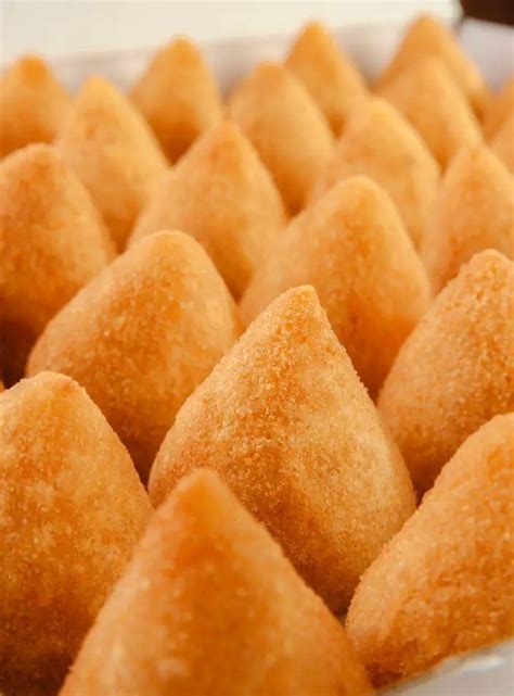 Receita de Coxinha de batata doce e proteína de soja Comida e Receitas