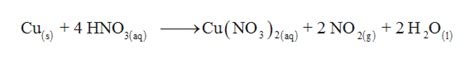 Answered Copper Reacts With Nitric Acid To Bartleby