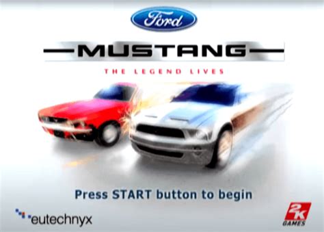 Buy Ford Mustang The Legend Lives For Ps2 Retroplace