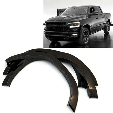 2019 2020 Dodge Ram 1500 Wheel Fender Flare Protection Painted White Oe