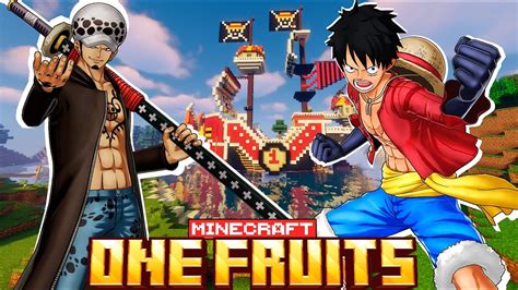 ESTA É ADDON MAIS FACIL DE ONE PIECE NO MINECRAFT PE ONE FRUITS V2