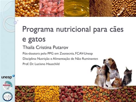 PDF Programa nutricional para cães e gatos fcav unesp br