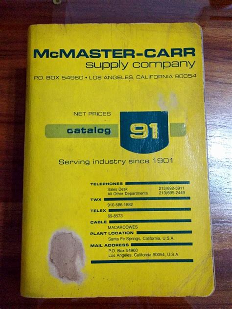 Katalog Mcmaster Carr Buku And Alat Tulis Buku Di Carousell