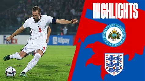 San Marino 0 10 England Kane Scores FOUR As Three Lions Hit San