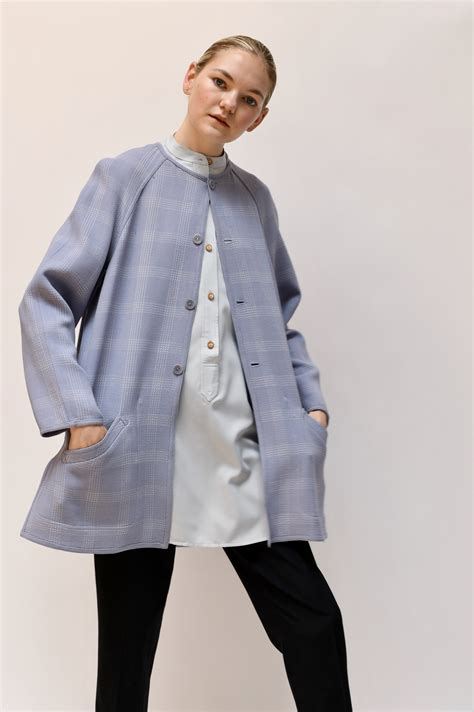 Lightweight Trapeze Coat Coat Fashion Trapeze