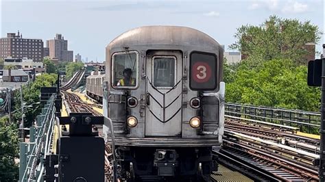 IRT White Plains Rd Line 2 Trains With NIS 3 Train And School Car