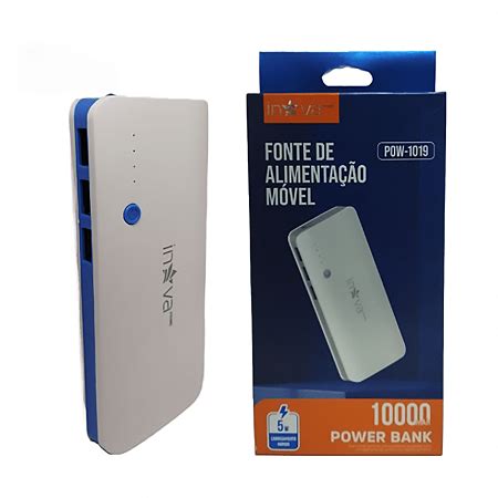 Carregador Port Til Power Bank Mah Sa Das Original Inova